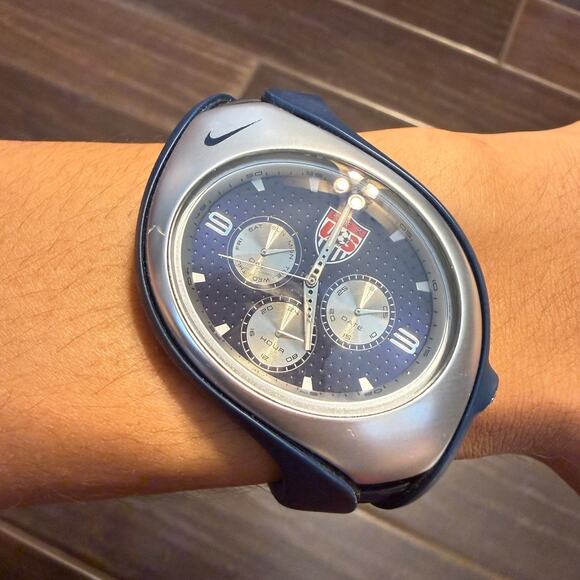 Nike Triax Timing Watch USMNT US National Team Soccer Analog